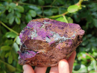 Natural Metallic Purpurite Specimens x 3 From Erongo, Namibia