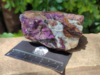 Natural Metallic Purpurite Specimens x 3 From Erongo, Namibia