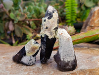 Natural Smokey Quartz Crystal Specimens x 14 From Erongo, Namibia