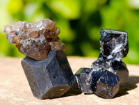 Natural Schorl Black Tourmaline Specimens x 74 From Erongo, Namibia