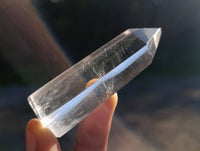 Polished Clear Quartz Crystals x 20 From Madagascar