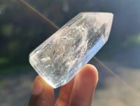 Polished Clear Quartz Crystals x 20 From Madagascar