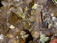 Natural Smokey Quartz Crystal Specimens x 3 From Erongo, Namibia