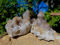 Natural Spirit Quartz Specimens x 4 From Boekenhouthoek, South Africa