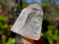Polished Clear Quartz Crystals x 12 From Madagascar