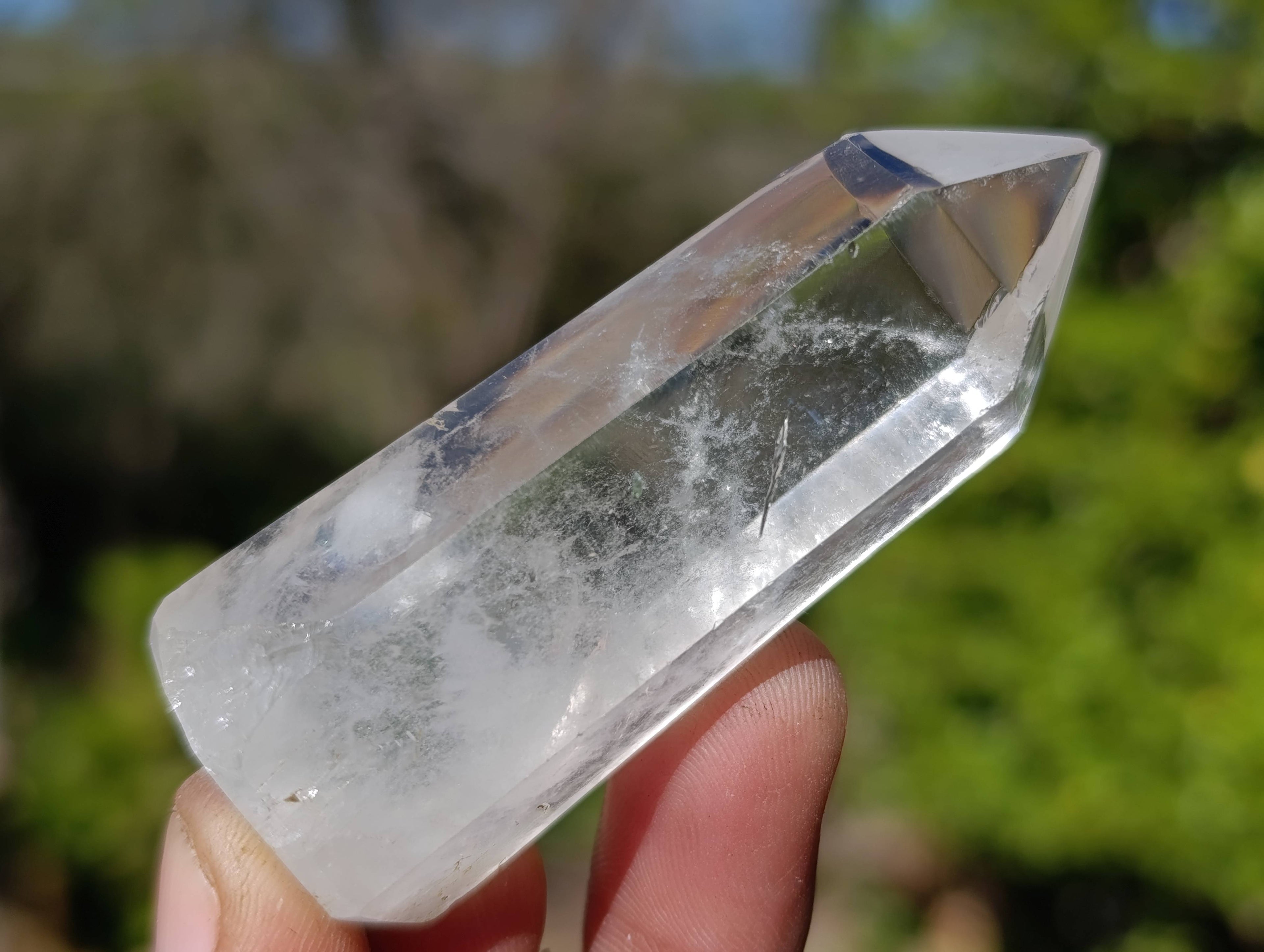 Polished Clear Quartz Crystals x 20 From Madagascar - Toprock Gemstones and Minerals 