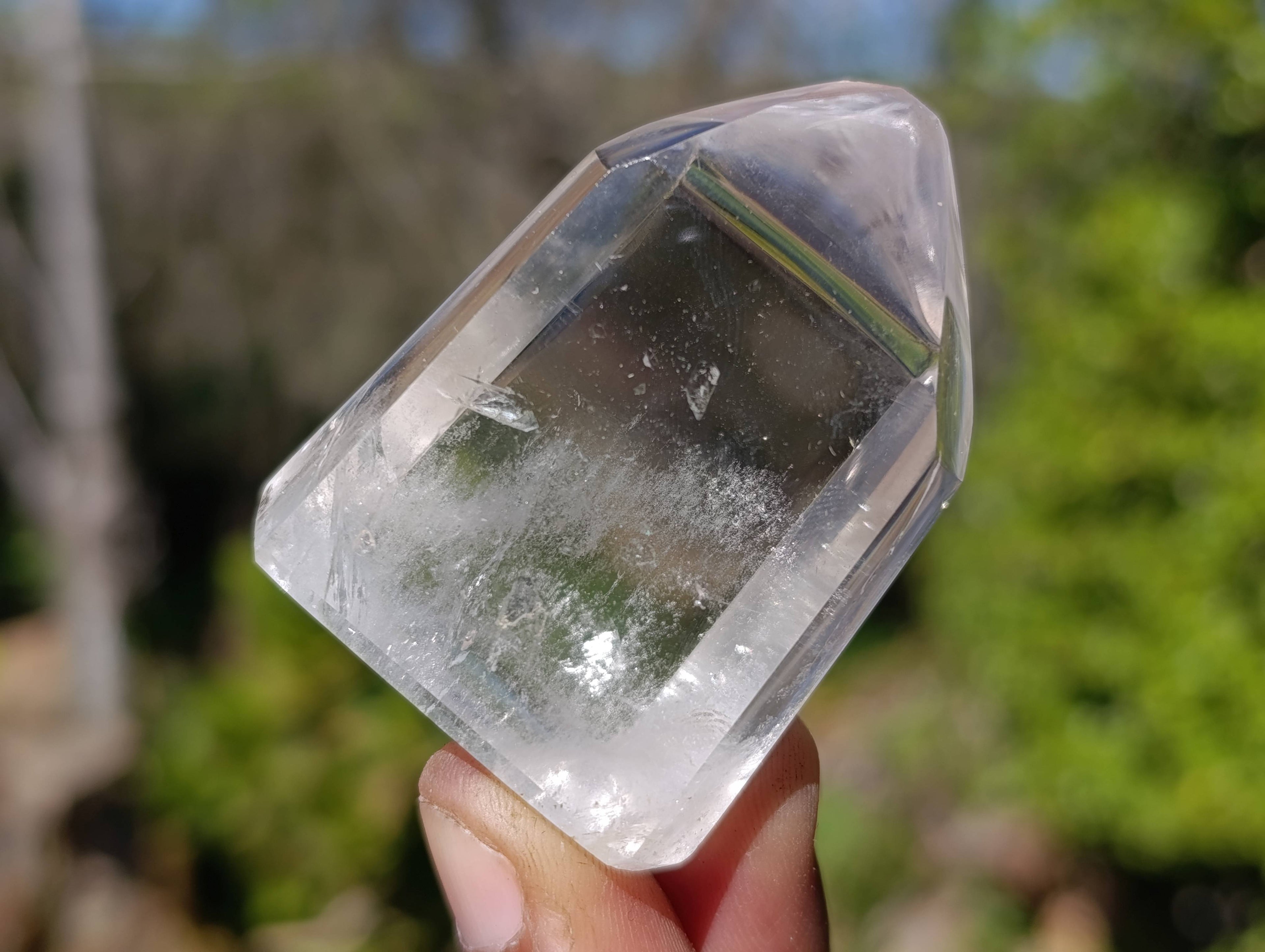 Polished Clear Quartz Crystals x 20 From Madagascar - Toprock Gemstones and Minerals 