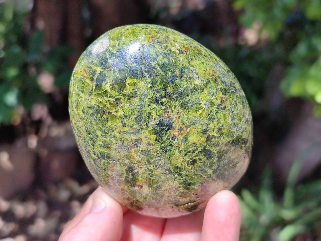 Polished Green Opal Standing Free Form x 4 From Betroka, Madagascar - Toprock Gemstones and Minerals 