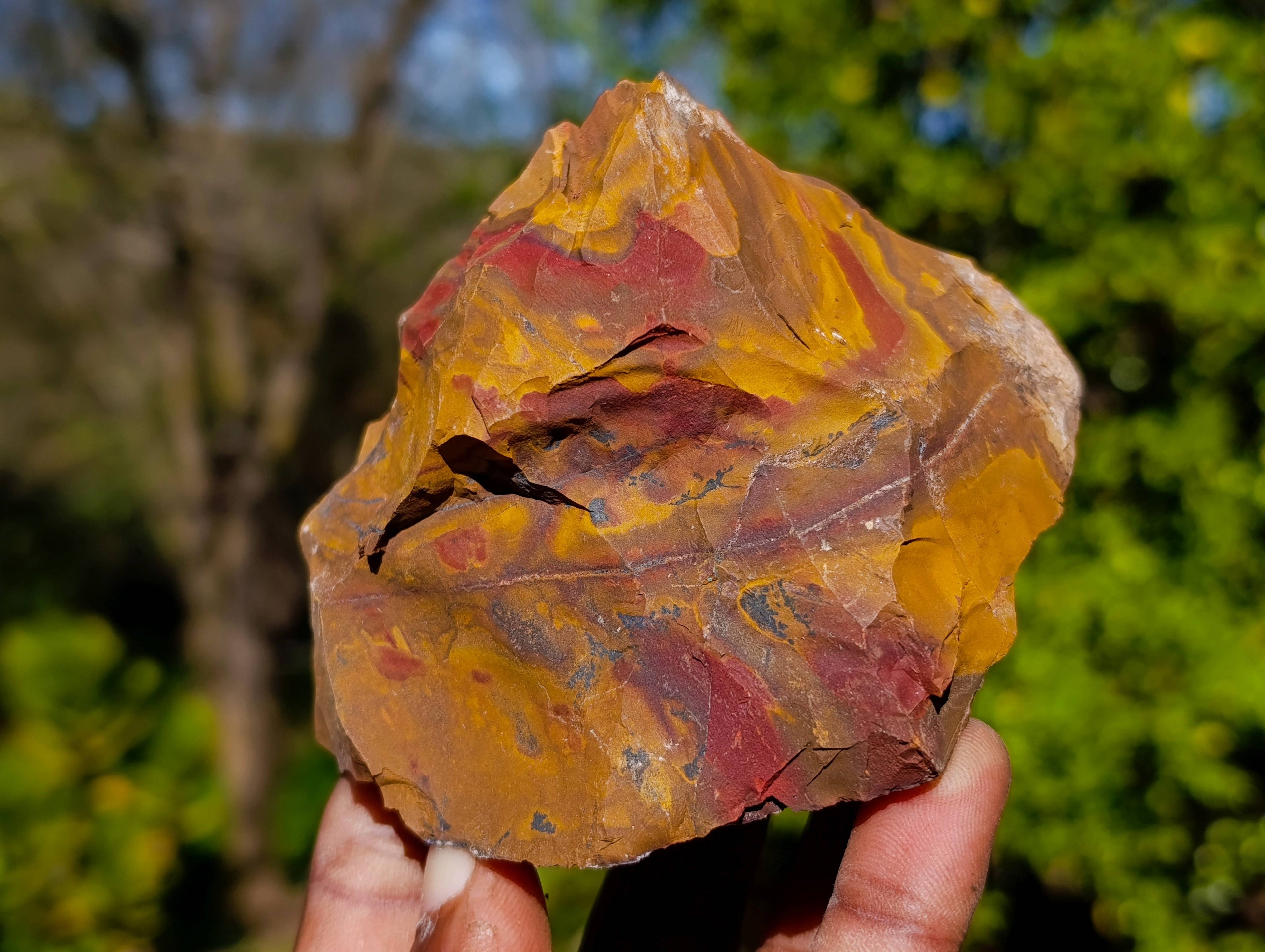Natural Nguni Jasper Cobbed Specimens x 12 From Prieska, South Africa - Toprock Gemstones and Minerals 