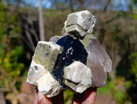 Natural Smokey Quartz Clusters x 3 From Erongo, Namibia