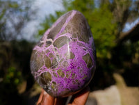 Polished Stichtite Standing Free Forms x 2 From Barberton, South Africa
