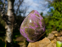 Polished Stichtite Standing Free Forms x 2 From Barberton, South Africa