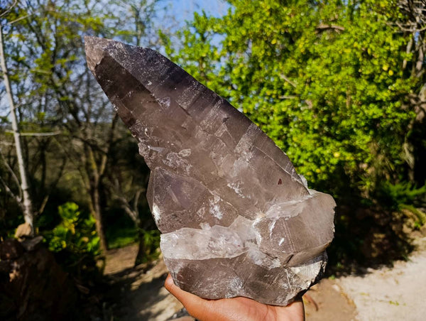 Natural Smokey Quartz Crystal Specimen x 1 From Mulanje, Malawi