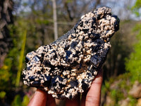 Natural Schorl Black Tourmaline Specimens x 3 From Namibia