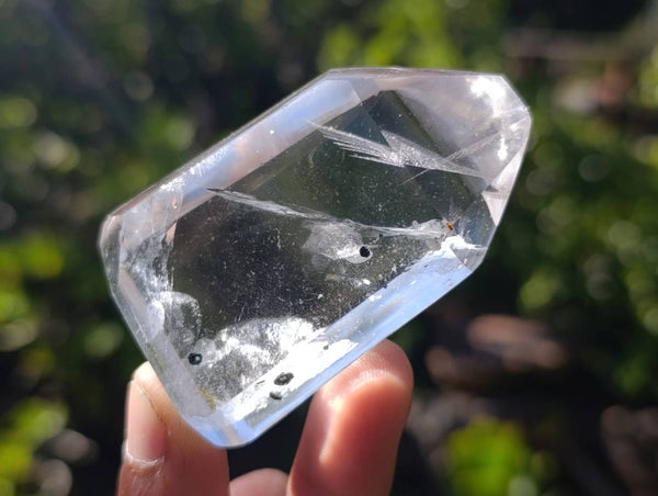Polished Clear Quartz Crystals x 12 From Madagascar