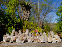 Natural Mixed Spirit Quartz Crystals x 35 From South Africa