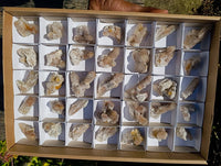 Natural Mixed Spirit Quartz Crystals x 35 From South Africa