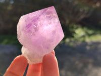 Polished Jacaranda Amethyst Quartz Crystals x 9 From Mumbwa, Zambia - Toprock Gemstones and Minerals 