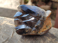 Natural Smokey Quartz Crystals x 6 From Zomba, Malawi
