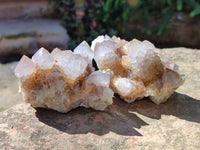 Natural Smokey Amethyst Spirit Quartz Clusters x 6 From Boekenhouthoek, South Africa