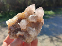 Natural Smokey Amethyst Spirit Quartz Clusters x 6 From Boekenhouthoek, South Africa