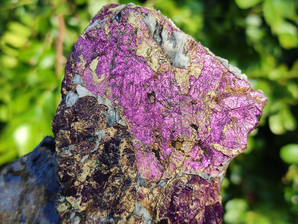 Natural Metallic Purpurite Cobbed Specimens x 3 From Erongo, Namibia - Toprock Gemstones and Minerals 