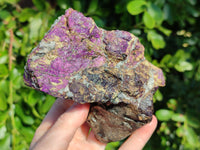Natural Metallic Purpurite Cobbed Specimens x 3 From Erongo, Namibia