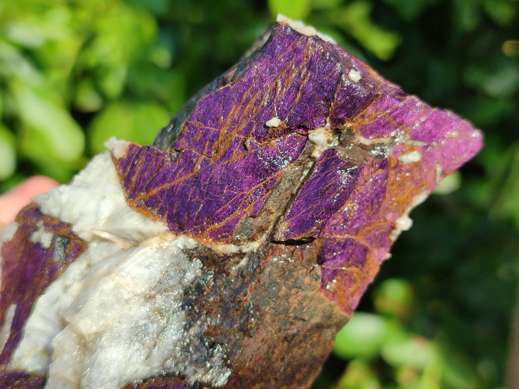 Natural Metallic Purpurite Cobbed Specimens x 3 From Erongo, Namibia - Toprock Gemstones and Minerals 