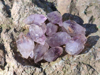 Natural Royal Zulu Amethyst Crystals x 70 from KwaZulu Natal, South Africa