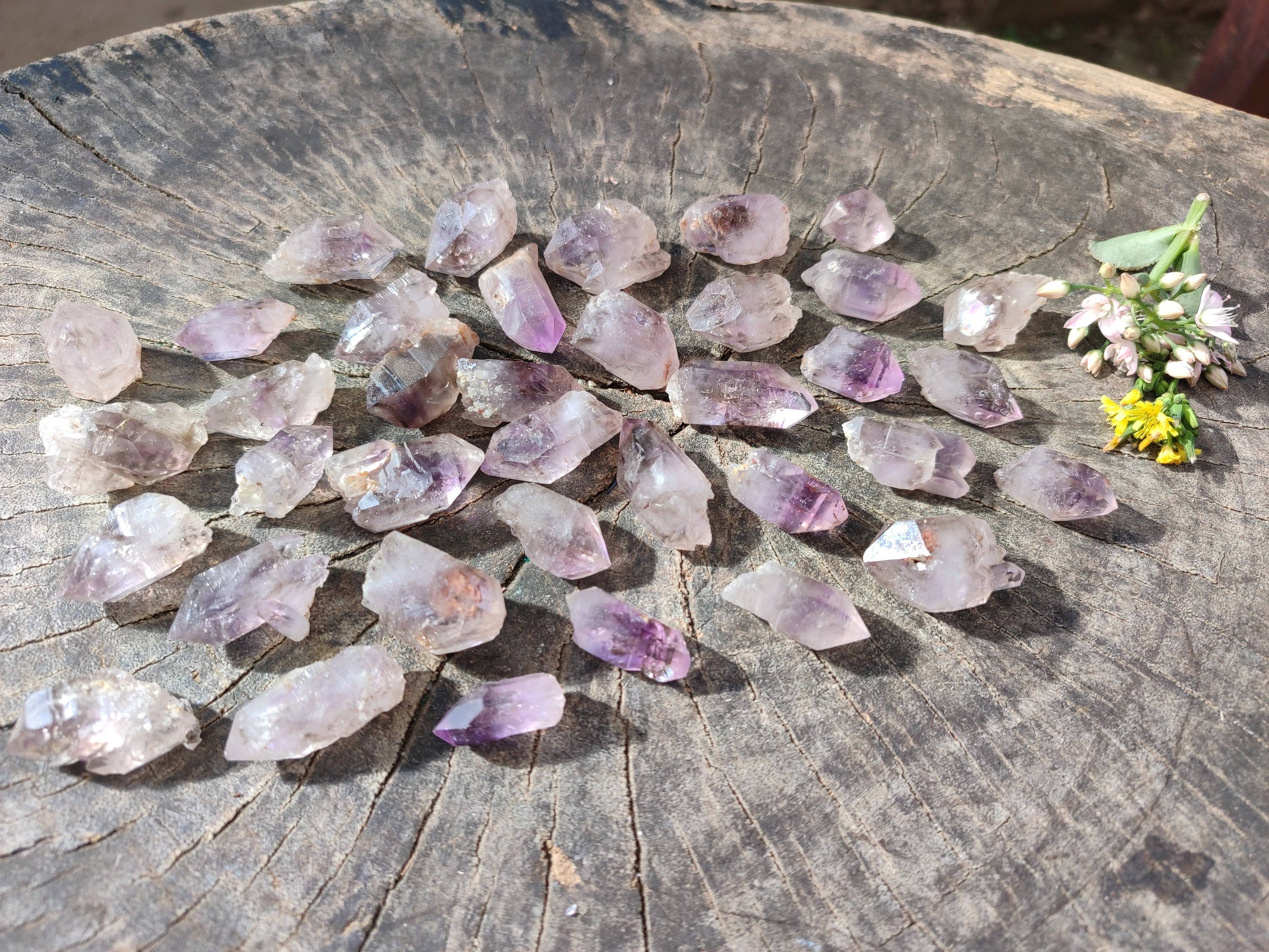 Natural Royal Zulu Amethyst Crystals x 70 from KwaZulu Natal, South Africa - Toprock Gemstones and Minerals 