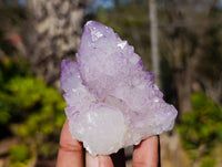 Natural Amethyst Spirit Quartz Clusters x 6 From South Africa