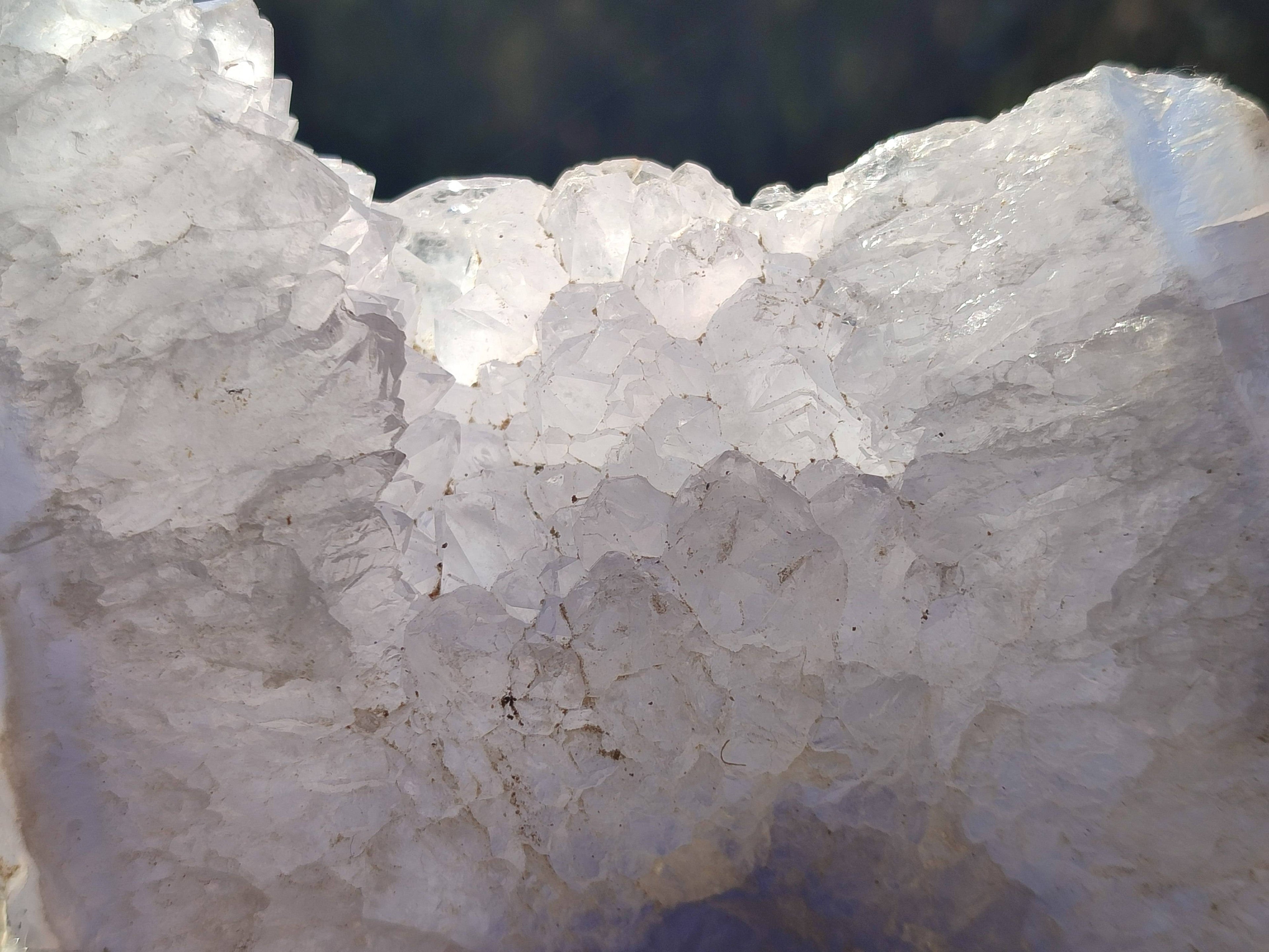 Natural Blue Lace Agate Geode Specimens x 5 From Nsanje, Malawi - Toprock Gemstones and Minerals 