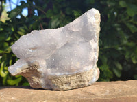 Natural Blue Lace Agate Geode Specimens x 5 From Nsanje, Malawi