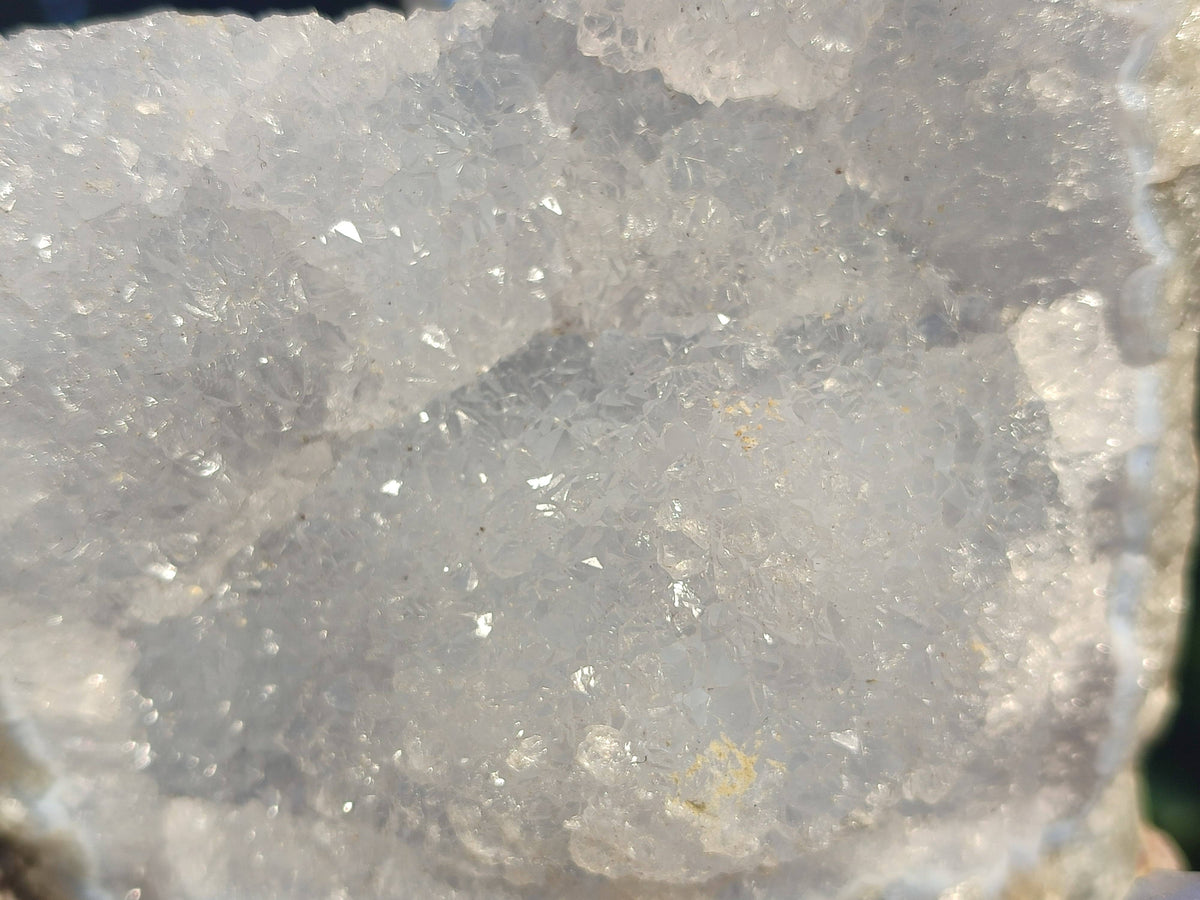 Natural Blue Lace Agate Geode Specimens x 5 From Nsanje, Malawi - Toprock Gemstones and Minerals 