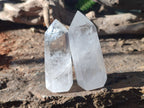 Polished Clear Quartz Crystals x 13 From Madagascar - Toprock Gemstones and Minerals 