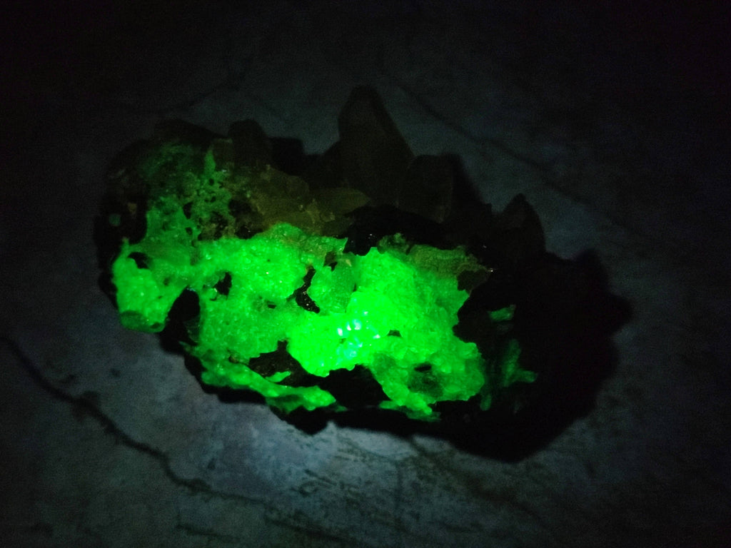 Natural Schorl Black Tourmaline, Smokey Quartz with some Hyalite Opal x 6 From Erongo, Namibia - Toprock Gemstones and Minerals 