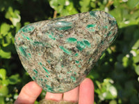 Polished Emerald Mica In Matrix 'Mutokolite' Standing Free Forms x  From Mutoko, Zimbabwe - Toprock Gemstones and Minerals 
