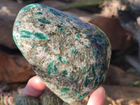 Polished Emerald Mica In Matrix 'Mutokolite' Standing Free Forms x  From Mutoko, Zimbabwe - Toprock Gemstones and Minerals 