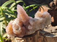 Natural Amethyst Spirit Quartz Clusters x 4 From Boekenhouthoek, South Africa