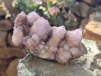 Natural Amethyst Spirit Quartz Clusters x 4 From Boekenhouthoek, South Africa