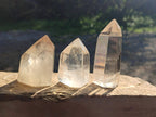 Polished Quartz Crystals x 6 From Madagascar - Toprock Gemstones and Minerals 