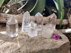 Polished Quartz Crystals x 6 From Madagascar - Toprock Gemstones and Minerals 