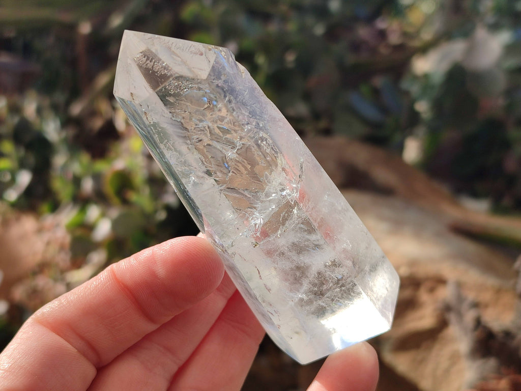 Polished Quartz Crystals x 6 From Madagascar - Toprock Gemstones and Minerals 