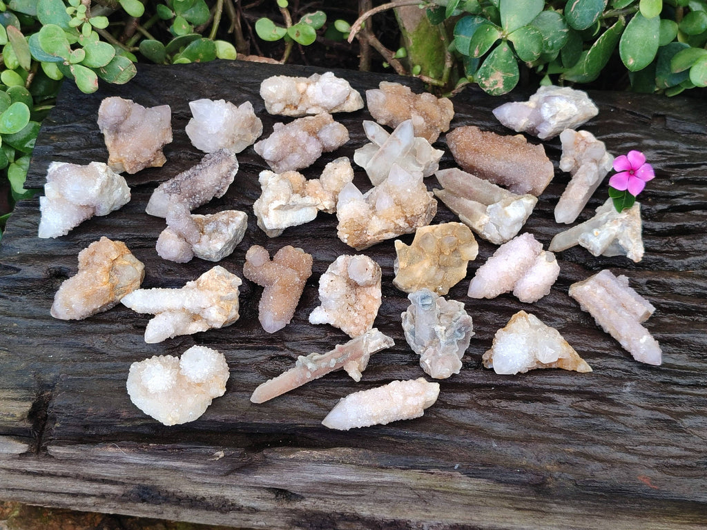 Natural Spirit Quartz Specimens x 35 From Boekenhouthoek, South Africa - Toprock Gemstones and Minerals 