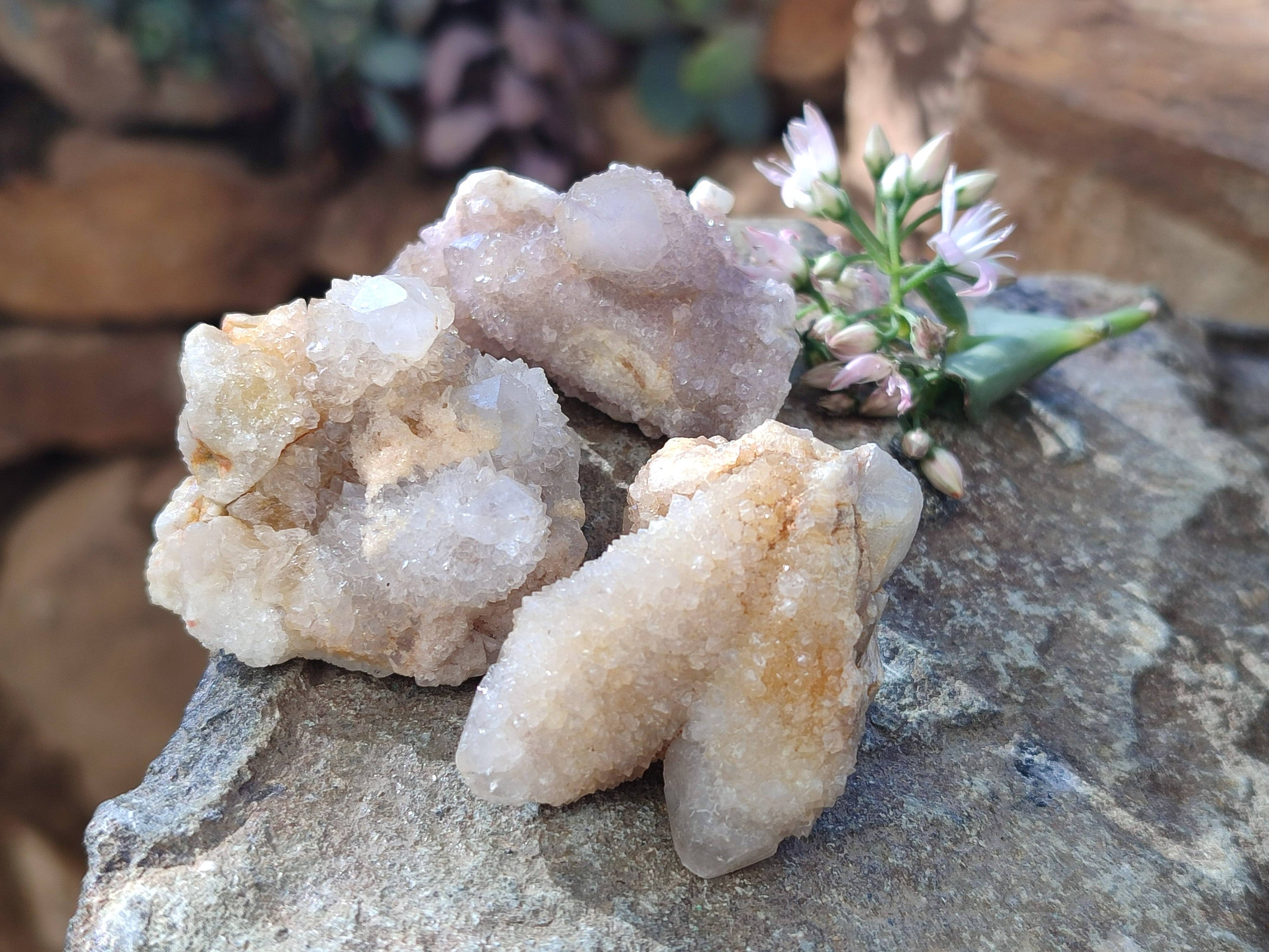 Natural Spirit Quartz Specimens x 35 From Boekenhouthoek, South Africa - Toprock Gemstones and Minerals 