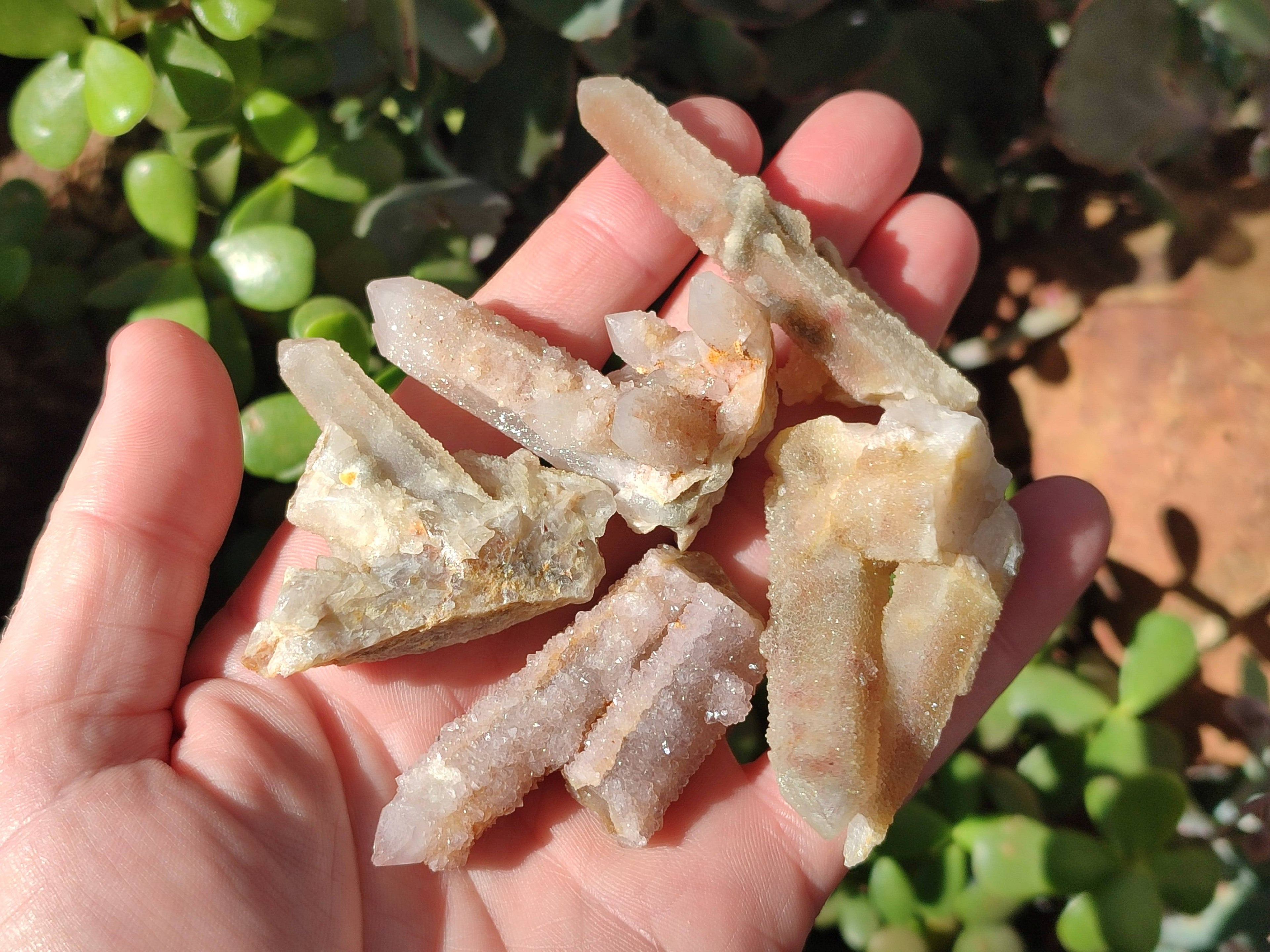 Natural Spirit Quartz Specimens x 35 From Boekenhouthoek, South Africa - Toprock Gemstones and Minerals 