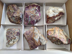 Natural Metallic Purpurite Cobbed Specimens x 6 From Erongo, Namibia - Toprock Gemstones and Minerals 