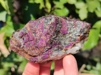 Natural Metallic Purpurite Cobbed Specimens x 6 From Erongo, Namibia
