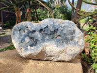 Natural Celestite Geode Specimen x 1 From Sakoany, Madagascar