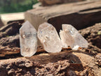 Natural Smokey Amethyst Quartz Crystals x 39 From Brandberg, Namibia - Toprock Gemstones and Minerals 